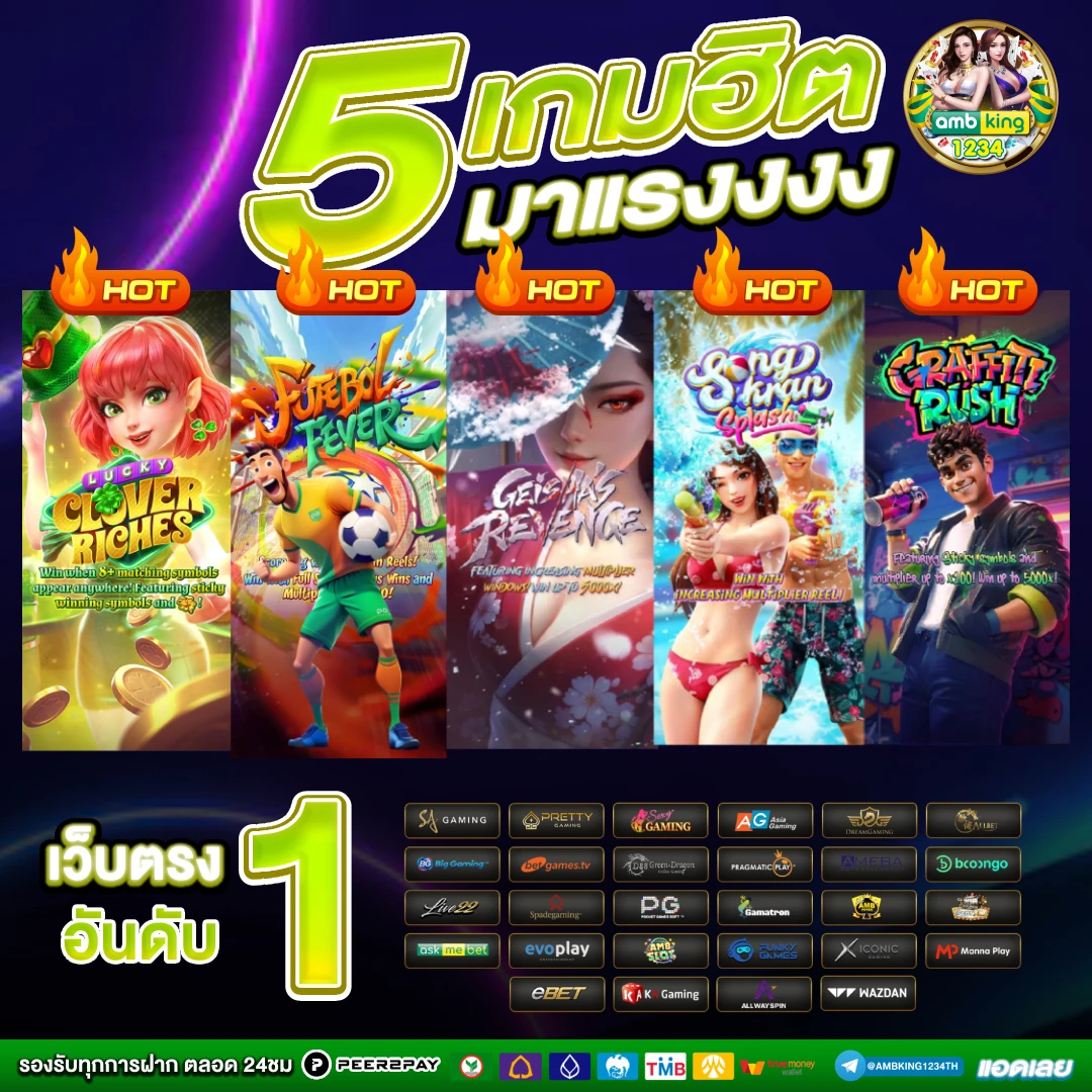 สล็อตค่ายรวม - แบนเนอร์โปรโมชั่น