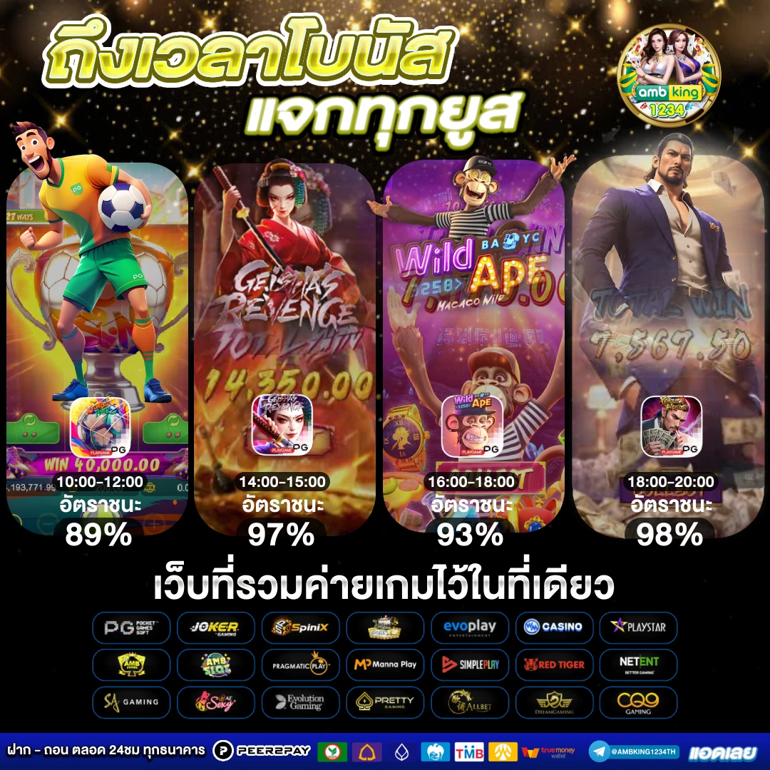 สล็อตค่ายนอกเว็บตรง - แบนเนอร์โปรโมชั่น