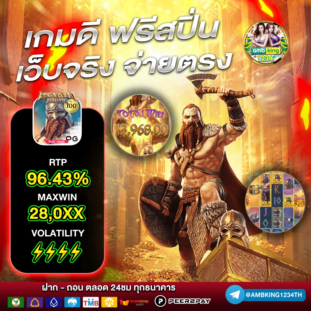 slot ออนไลน์ - แบนเนอร์โปรโมชั่น