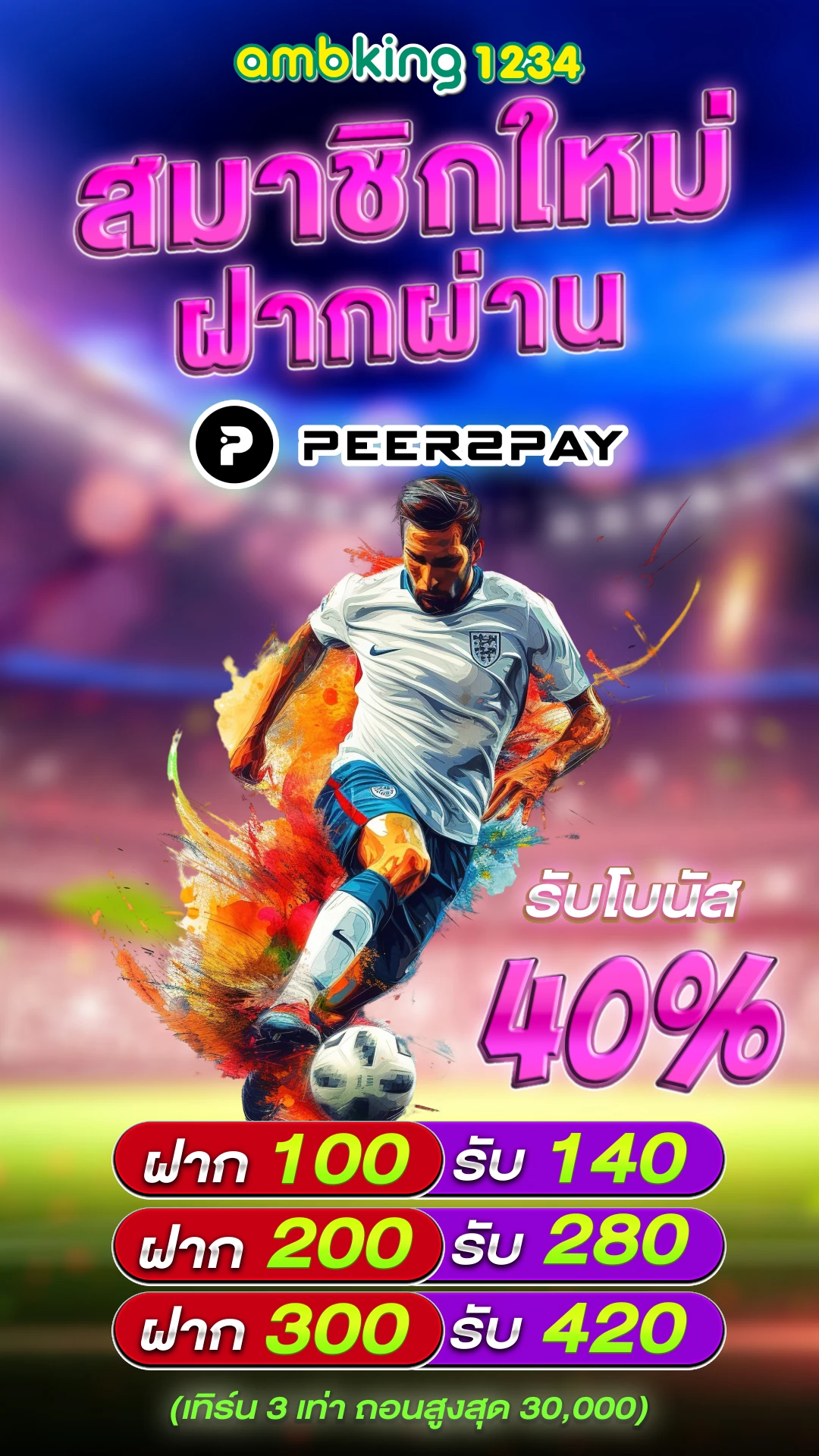 ทําเทิร์นสล็อต ฟรี - แบนเนอร์โปรโมชั่น